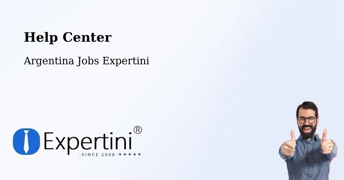 Help Center – El Carril - Argentina Jobs Expertini