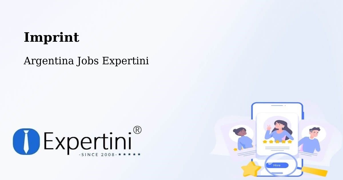 Imprint – El Carril - Argentina Jobs Expertini
